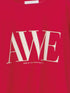 "AWE"プリントクロップドTee / 8462-403KK