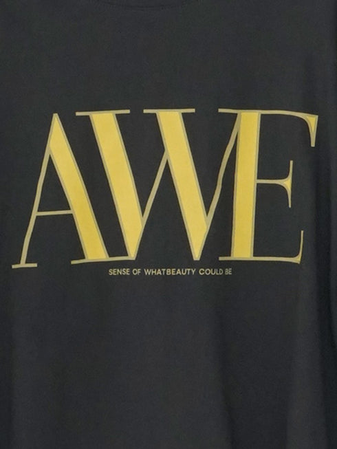 "AWE"プリントクロップドTee / 8462-403KK