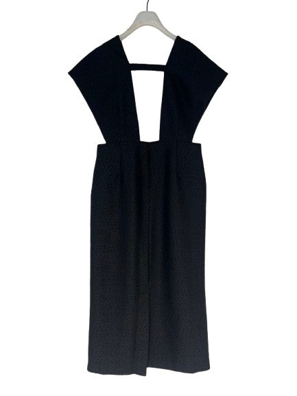 ネップツイードスクエアーネックOP /5856-412KK