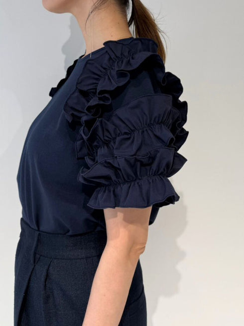 【 予約:3月下旬 】袖コンシャスTOPS /M262-88090