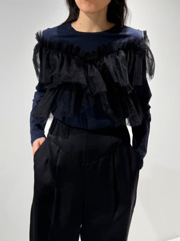 マルチWAYチュールフリルTOPS /M254-83052