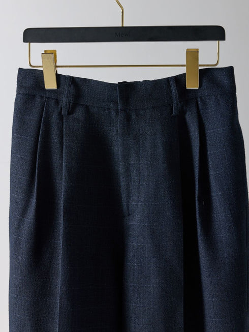 【 予約:4月下旬 】リネンツイード2タックPT /M262-38064