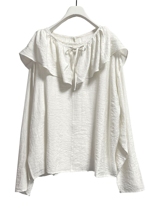 フリル衿付きSH /1556-428KK