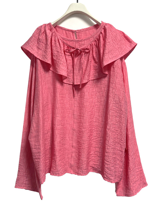 フリル衿付きSH /1556-428KK