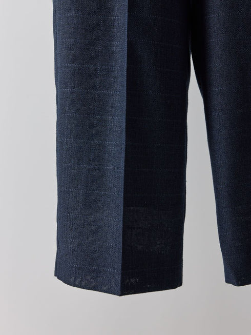 【 予約:4月下旬 】リネンツイード2タックPT /M262-38064