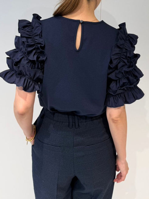 【 予約:3月下旬 】袖コンシャスTOPS /M262-88090