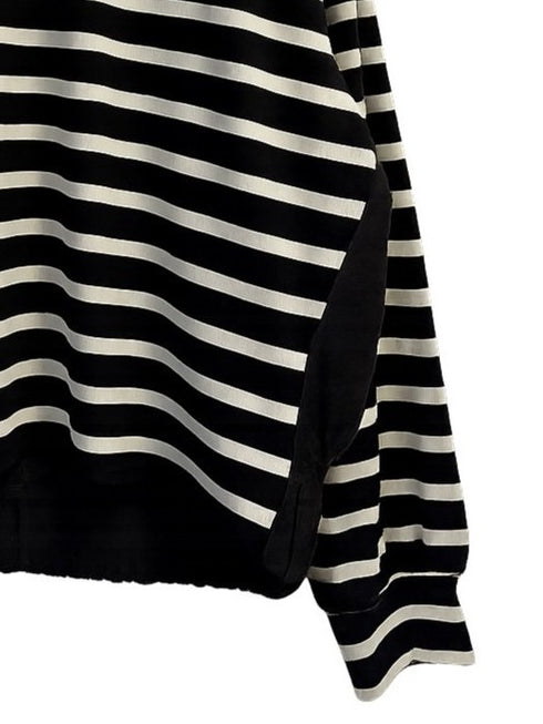 ボーダー布帛ドッキングPO /8956-430KK