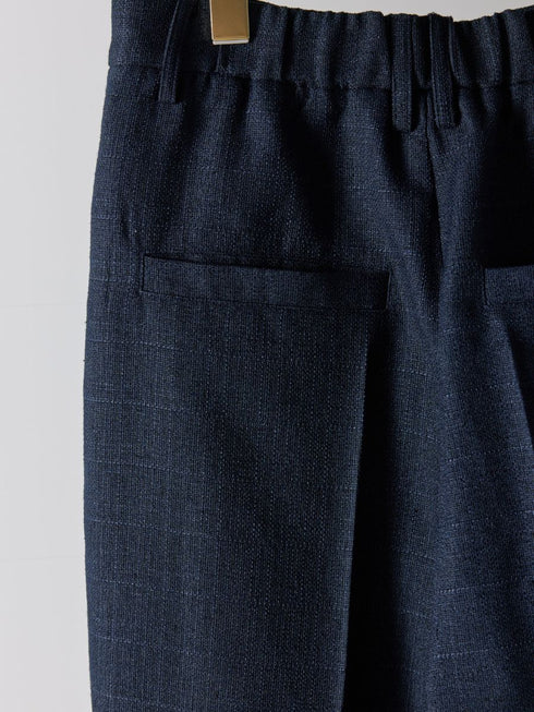 【 予約:4月下旬 】リネンツイード2タックPT /M262-38064