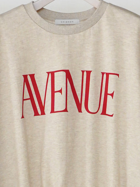 "AVENUE”ドルマンスウェット /8465-433KK