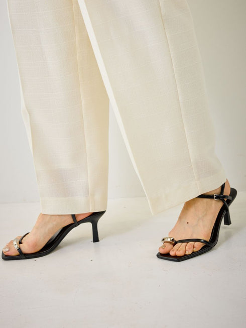 【 予約:4月下旬 】リネンツイード2タックPT /M262-38064