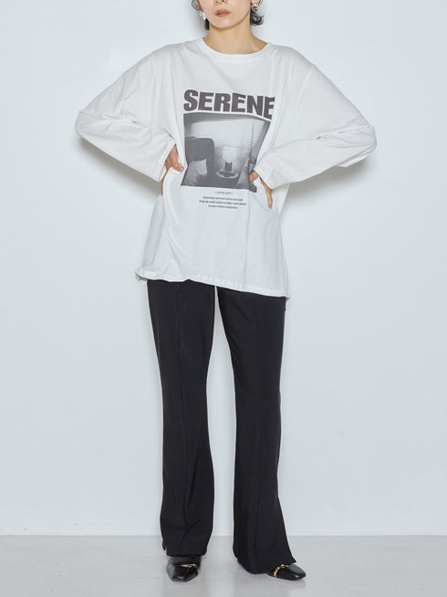 【 予約:9月下旬 】ワイヤーヘムPHOTOTEE /8465-441KO
