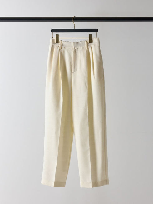 【 予約:4月下旬 】リネンツイード2タックPT /M262-38064