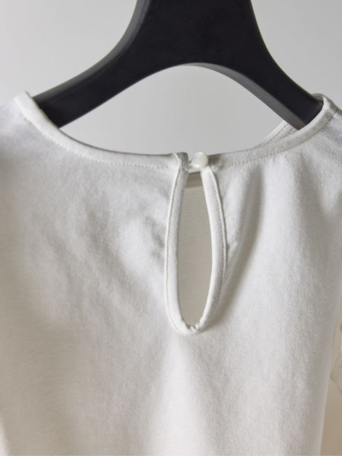 【 予約:3月下旬 】袖コンシャスTOPS /M262-88090