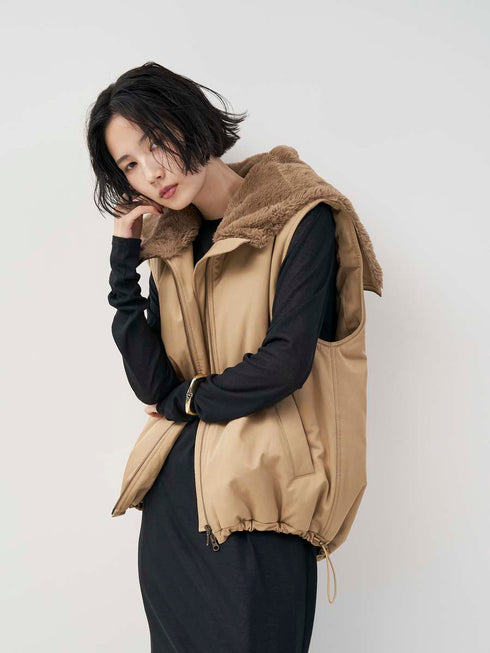 フード2WAYモッズベスト /4554-042MK