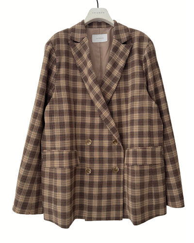 チェックダブルJK/4555-239MK