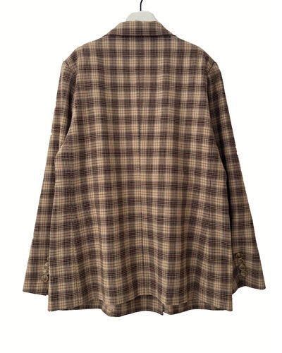 チェックダブルJK/4555-239MK