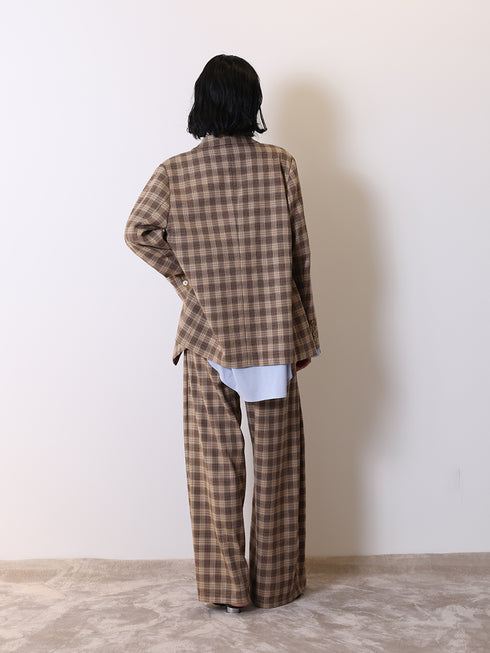 チェックダブルJK/4555-239MK