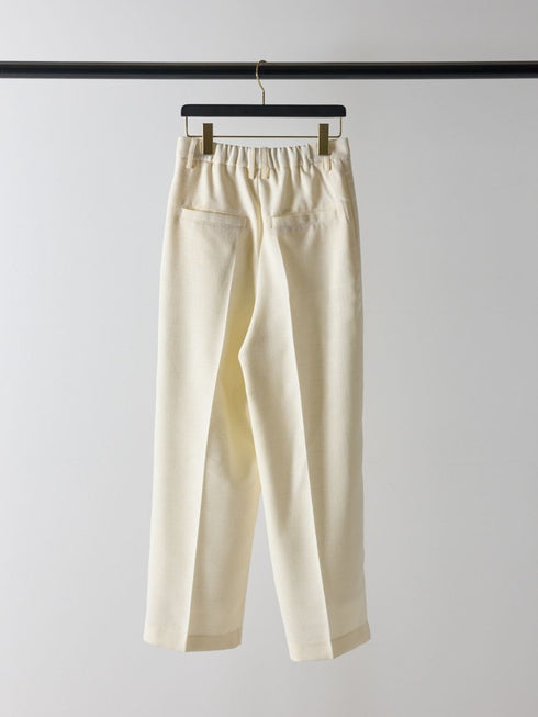 【 予約:4月下旬 】リネンツイード2タックPT /M262-38064