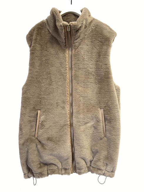 フェイクファーベスト /4755-204KK