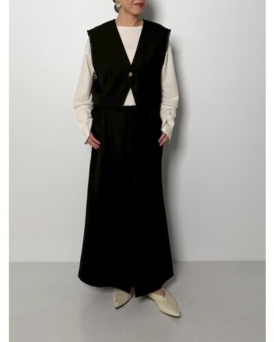 ツイードショートベスト /4756-450MK