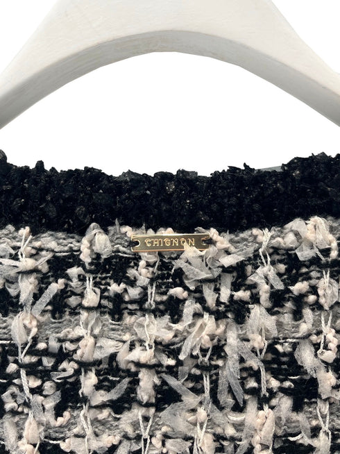 ツイードライクニットベスト /9556-480JR