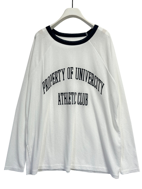 ラグランロゴシアーロンT / 8456-496KK