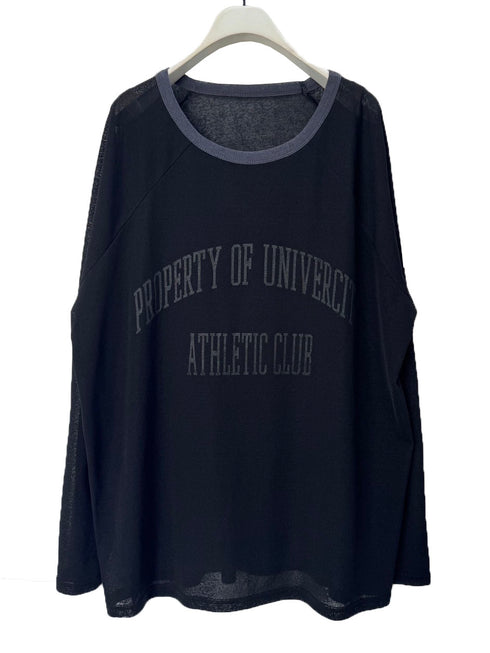 ラグランロゴシアーロンT / 8456-496KK