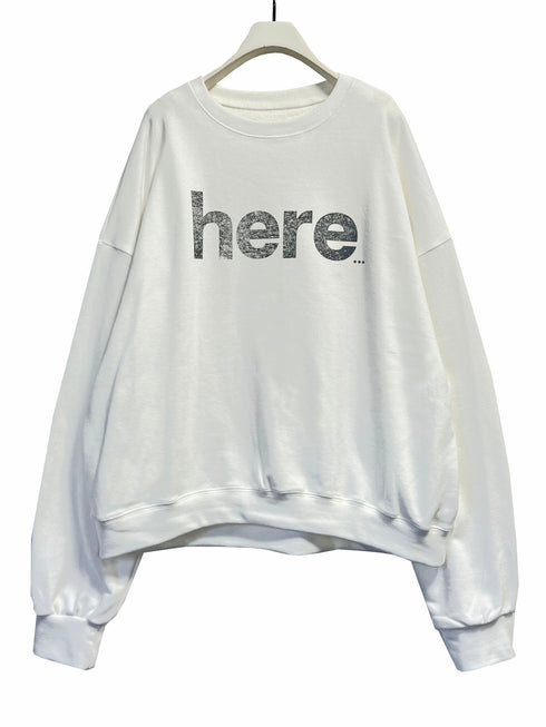 カスレロゴスウェット /8456-498KK