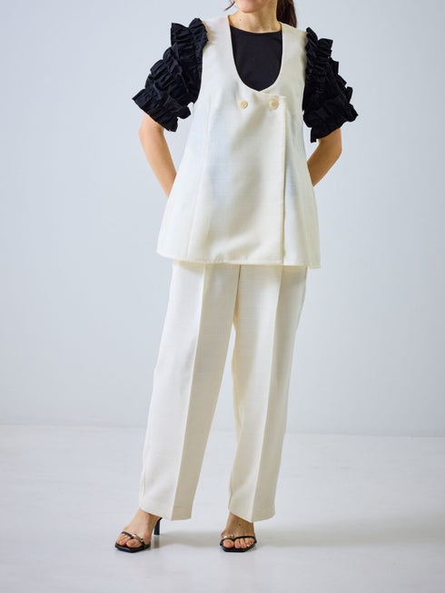 【 予約:3月下旬 】袖コンシャスTOPS /M262-88090