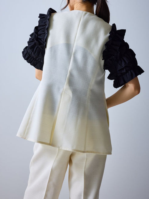 【 予約:3月下旬 】袖コンシャスTOPS /M262-88090