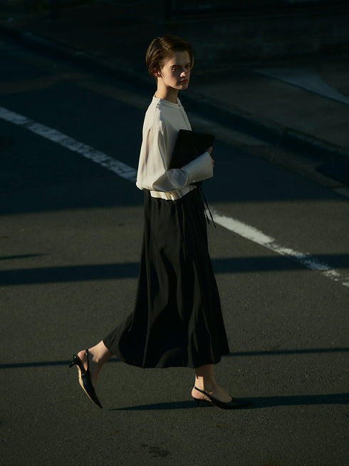 パールロングシャツOP /5436-488BKK