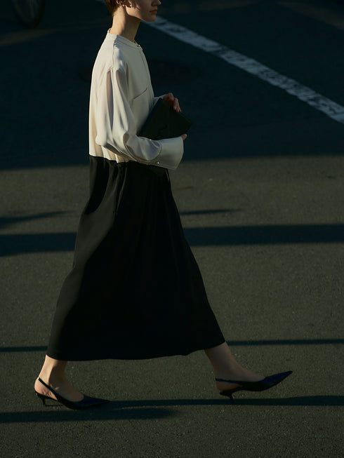 パールロングシャツOP /5436-488BKK