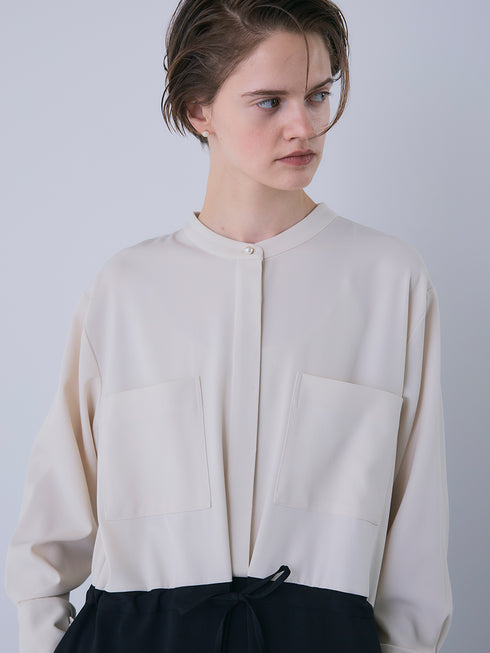 パールロングシャツOP /5436-488BKK