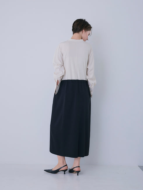 パールロングシャツOP /5436-488BKK