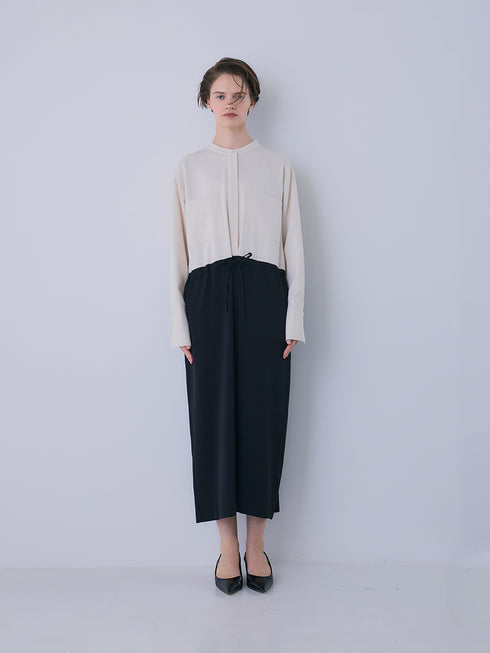 パールロングシャツOP /5436-488BKK