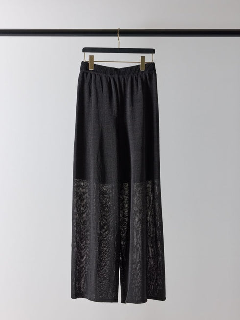 【 予約:4月下旬 】ペーパーヤーンニットPT /M262-33082