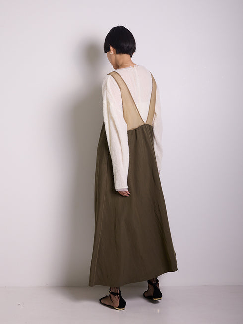 バックシアー2WAYワンピース /5556-415KK