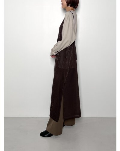 ベロアメッシュキャミOP /5955-221KK