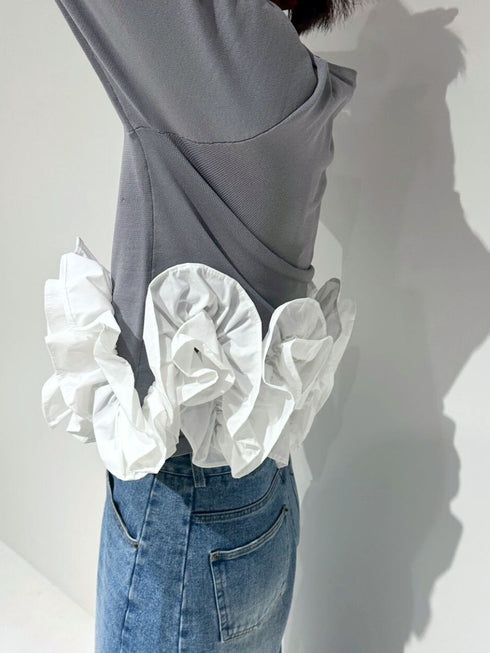 ペタルフリルカーディガン /M252-95200-3