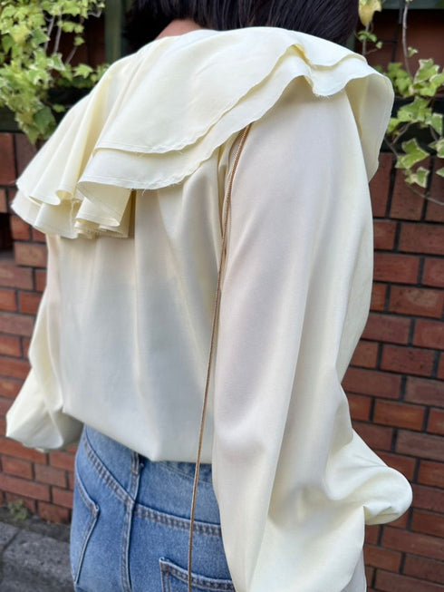 ラッフルブラウス /M254-13045