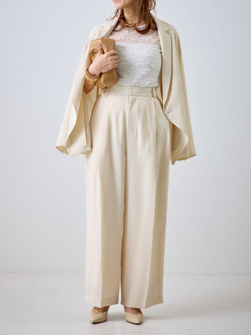 【 予約:3月下旬 】レースフレンチタンク /M262-83092