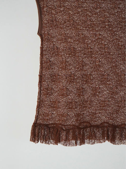 【 予約:3月下旬 】レースフレンチタンク /M262-83092