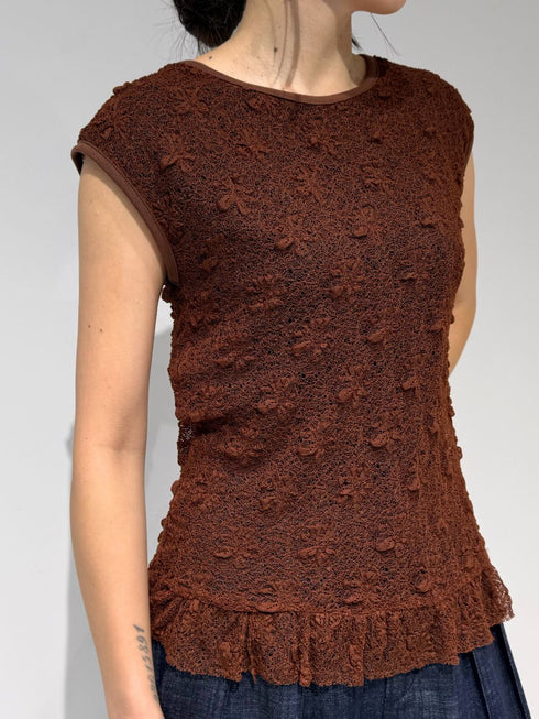 【 予約:3月下旬 】レースフレンチタンク /M262-83092