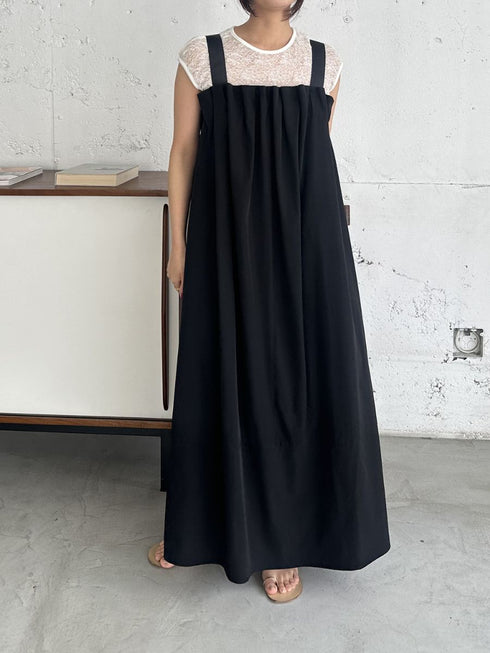 【 予約:4月下旬 】撥水タックプリーツOP /M262-58074