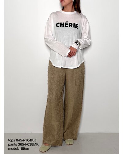 ”CHERIE”シンプルロゴT /8454-104KK