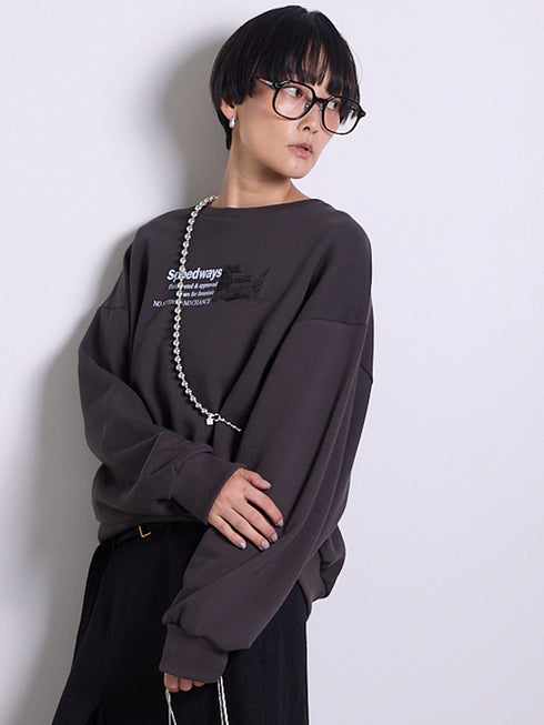 Photo裏毛スウェット /8456-495KK