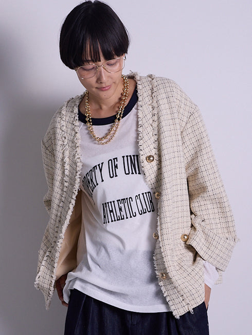 ラグランロゴシアーロンT / 8456-496KK