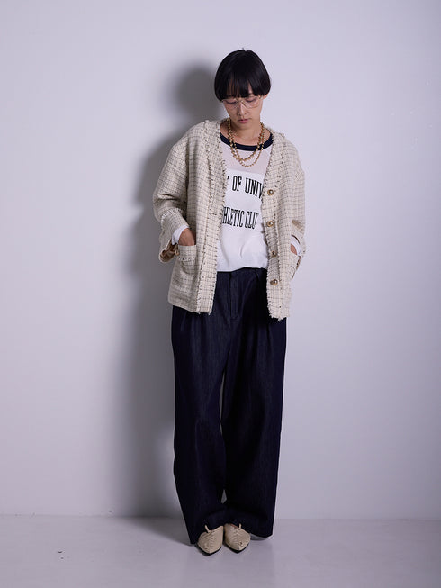 ラグランロゴシアーロンT / 8456-496KK