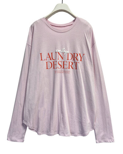 LAUNDRY発泡ロゴTee /8456-497KK