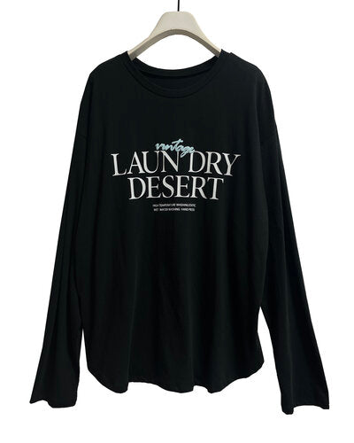 LAUNDRY発泡ロゴTee /8456-497KK